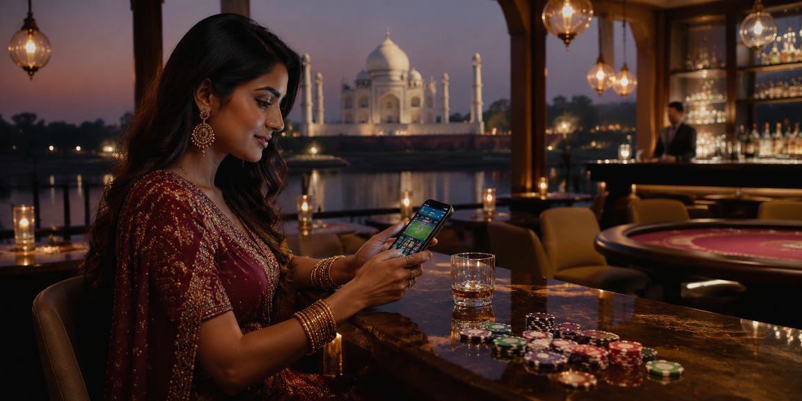 Andar Bahar card game setup on table